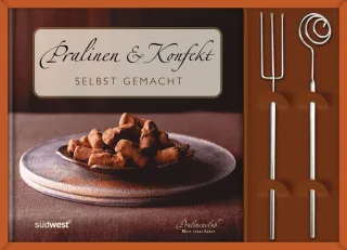 Pralinen & Konfekt selbst gemacht-Set: Buch mit Pralinengabeln