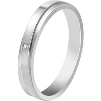 Adelia´s Fingerring Damen Ring aus Edelstahl mit Strass Steinchen