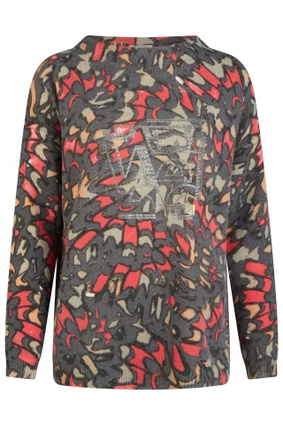 Barbara Lebek - Strick taupe - Gr. - 46