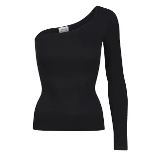 Damen Essentials One Shoulder Top mit formendem, glättendem Stretch-Fit