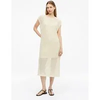 s.Oliver Midikleid Kleid Midikleid aus Häkelspitze mit Unterkleid