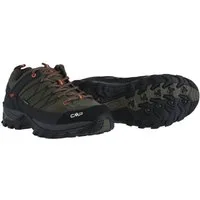 CMP Rigel Low Trekking WP (Trekking, wasserdicht) olivegrün/orange Herren Wanderschuh