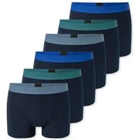 Schiesser Trunk 955 (6-St) Unterhose, Unterwäsche, Boxer Trunk