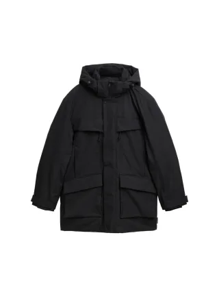 TOM TAILOR Denim - Arctic Parka mit abnehmbarer Kapuze schwarz - Gr. - L