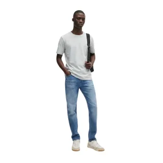 Boss - T-Shirt für Herren, Premium-Baumwolle (Hellgrau)