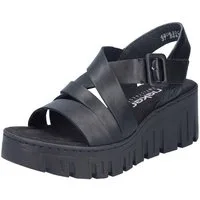 Rieker Rieker - Sandaletten - Schwarz Sandalette