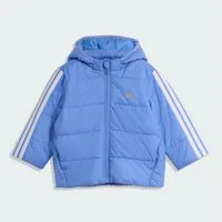 adidas Sportswear Winterjacke ESSENTIALS 3-STREIFEN GEFÜTTERTE JACKE FÜR KIDS (1-St)