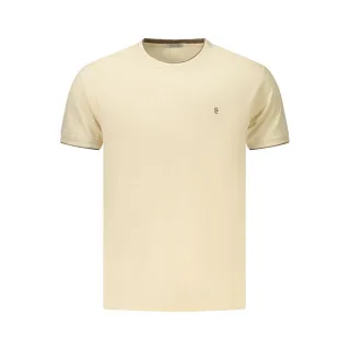 Coveri Moving Beiges Baumwoll Herren T-Shirt