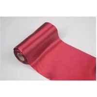 Jirex Trading Company Tischläufer Satin Tischläufer Tischband Deko Band Tischdeko Schleife 12cm x 9m