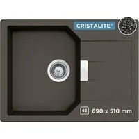Schock Granitspüle Lucca, rechteckig, 69/51 cm