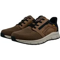 bugatti Sneaker, Freizeitschuh, Halbschuh, Schnürer mit Kontrastbesatz, G-Weite