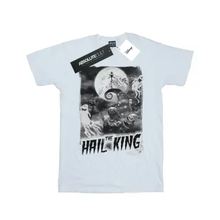 Disney - "Nightmare Before Christmas Hail The King" T-Shirt für Herren (Weiß)