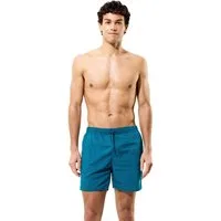 Speedo Badeshorts ESSENTIALS WATERSHORT 16" DKGRN mit Seitentaschen-Drainage, schnell trocknend, aus Nylon
