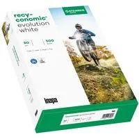 Recyconomic Evolution white A3, Papier DIN A3 (500 Blatt), 80 g/m²