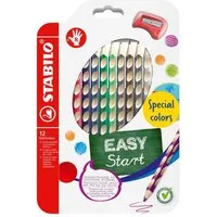 STABILO Filzstift STABILO EASY Colors Dreikant-Buntstift - Rechtshänder - 12er Etui