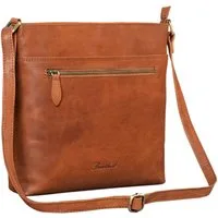 Benthill Umhängetasche Damen Echt Leder Umhängetasche Handtasche Schultertasche Shopper, Schultergurt / Umhängegurt Reißverschlussfach
