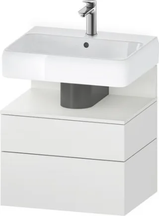 Duravit Qatego Waschtischunterbau wandhängend Weiß Matt 590x470x590 mm - QA4393018180000 QA4393018180000