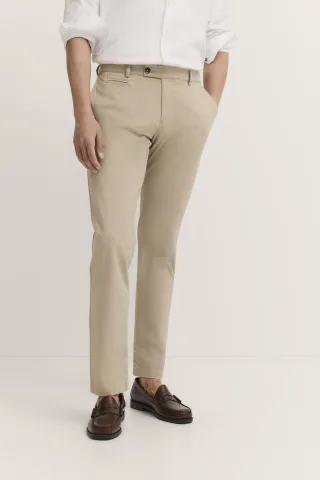 Bugatti Herren Chino mit Stretchfunktion