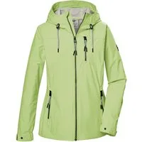 G.I.G.A. DX by killtec Softshelljacke GS 74 WMN SFTSHLL JCKT Damen Softshelljacke, wasserabweisend, winddicht, pflanzenbasiert