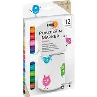 Kreul Lackmarker Porzellanstifte-Set PorcelainPEN easy, 12er-Set