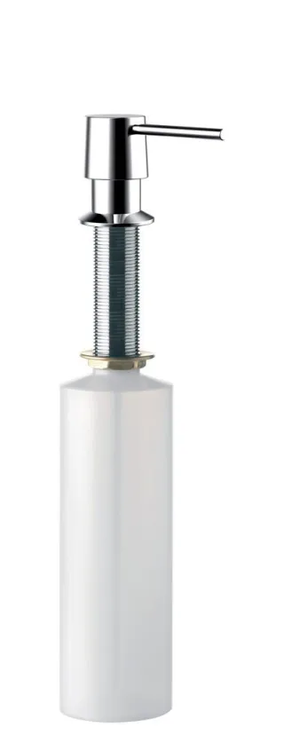 emco system 2 Seifenspender Untertischmodell, Gesamthöhe 316 mm, Befüllung von oben, 500 ml, chrom, 352100120