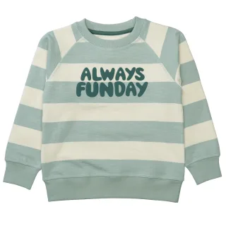 STACCATO - Kn.-Sweatshirt, Streifen cool salbei str - Gr. - 104/110