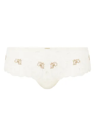Chantelle Lingerie - FLEURS Shorty elfenbein/gold - Gr. - 42