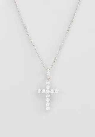 US Polo Assn Jewellery Amelie Rhodium-Halskette