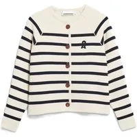 Armedangels Cardigan PLACED STRIPE KNIT CARDIGAN