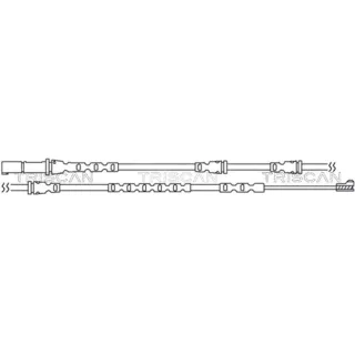 Triscan Warnkontakt BMW X5 E70 F15 X6 E71 F16 811511042