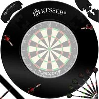 KESSER Dartscheibe, Dartscheibe Catchring Schutzring Ø45cm Auffangring stabiler Wandschutz