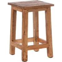 DESIGN DELIGHTS Hocker Sitzhocker MADERO, 48x30cm(HxB) Altholz Holzhocker, massivholz Hocker
