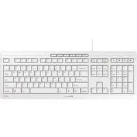 STREAM KEYBOARD, Tastatur weiß/grau, US-Layout, Cherry SX-Scherentechnologie