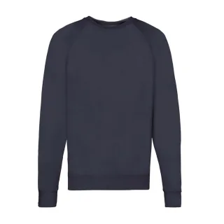 Fruit of the Loom - Pullover für Herren Raglanärmel (Marineblau)