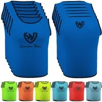 German Wear Trainingsleibchen GWLB01 6er Pack (Spar-Set, 6er-Pack) 6er pack Fußball Leibchen Trainingsleibchen