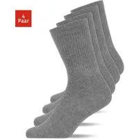 SNOCKS Tennissocken Cleane Sportsocken (4-Paar) aus Bio-Baumwolle, stylish für jedes Outfit
