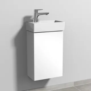Sanipa 3way Waschtischunterbau zu Villeroy & Boch Avento Waschtisch mit 1 Tür, Weiß-Glanz SF62778