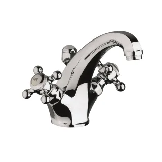KLUDI 1926 Waschtischarmatur Ablaufgarnitur Auslauf, 140 mm chrom 510100520