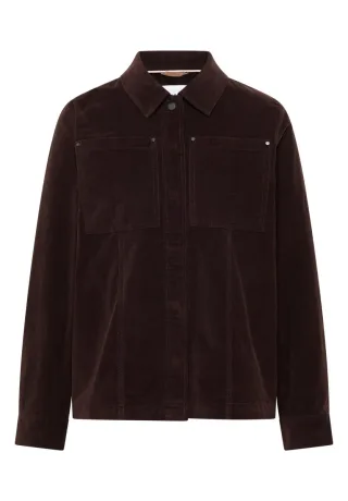 CECIL - NOS Overshirt Fine Corduroy 17747_truffle_brown - Gr. - S
