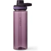 Vinsun Trinkflasche Sportflasche 750ml - Wasserflasche BPA frei & Kohlensäure geeignet, Auslaufsicher, bruchsicher, wiederverwendbar, leicht, Tritan Flasche