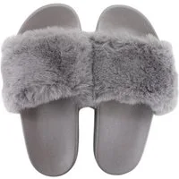 VewoTex Damen Hausschuhe mit Fell » Damenschuhe mit Kunstfell Hausschuh (1 Paar, 2-tlg., Kein Set) Schlappen & Garten Schuhe » Pantoffeln mit Kunstpelz