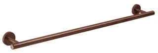 Herzbach Design iX Badetuchhalter 60cm Edelstahl Copper, 21.816000.1.39 21.816000.1.39