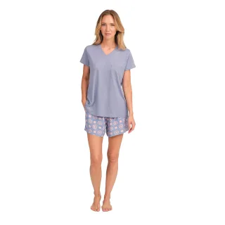 JJBFH0600 Kurzarm-Pyjama für Damen