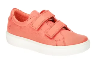 Ecco 71381201259 Klett Sneaker Kinder hellrot coral leicht flexibel