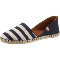 VERBENAS CARMEN Espadrille Slipper, Sommerschuh, Urlaubsschuh in maritimer Optik