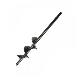 2 Sizes Garden Auger Drill Bit Tool Spiral Hole Digger Ground Drill Earth Drill For Seed Planting Gardening Fence Flower