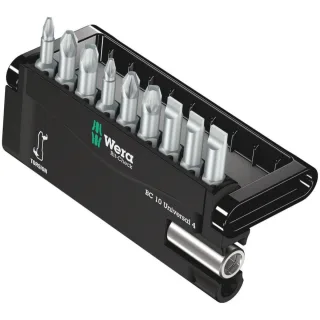 Wera Bit-Check 10 Universal 4, 10-teilig - 05056159001