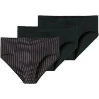 Schiesser Slip 3er Pack 95/5 Essentials (Spar-Set, 3-St) Mini Slip / Unterhose - Baumwolle - ohne Eingriff - Atmungsaktiv