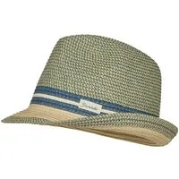 Sterntaler® Sonnenhut UV-Schutz 50+ Strohhut meliert (1-St) Melierter Strohhut, leicht, faltbar, Streifenband und gebogene Krempe