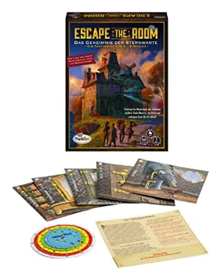ThinkFun 76313 - Escape the Room: Das Geheimnis der Sternwarte